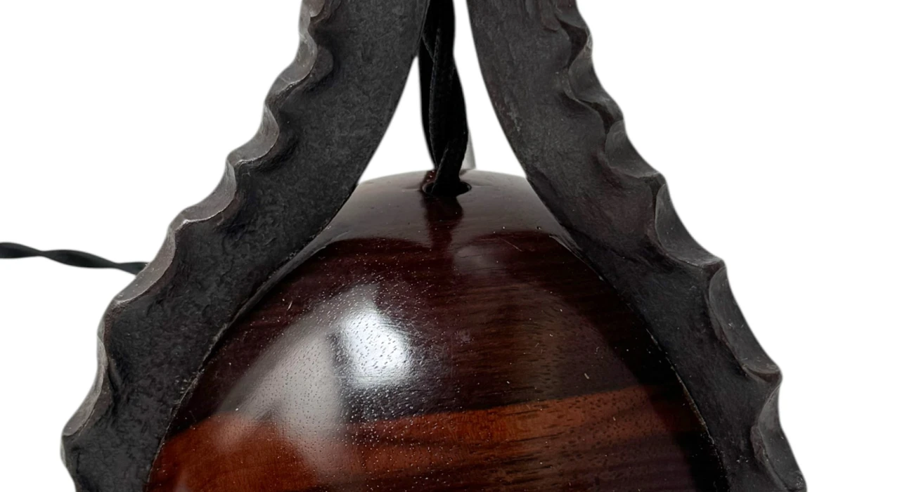 Art Deco Amsterdamse School Table Lamp by Piet Kramer, 1920s